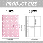 A5 Kpop Photocard Binder Album – 25 Pages, 4-Grid Pockets Photocard Binder Album Richie's