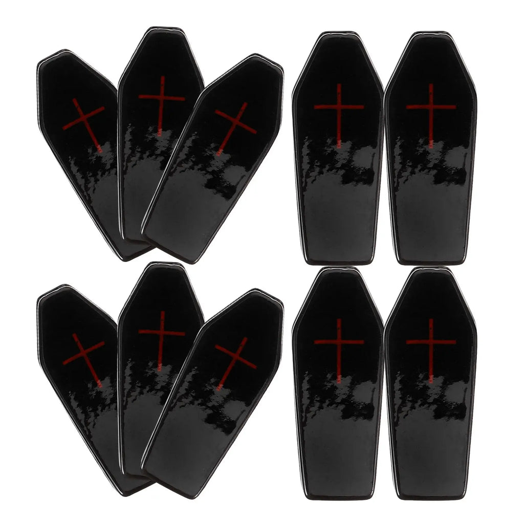 10Pcs Mini Halloween Coffin Ornaments – Spooky Party Decorations Halloween Decorations Richie's Default Title