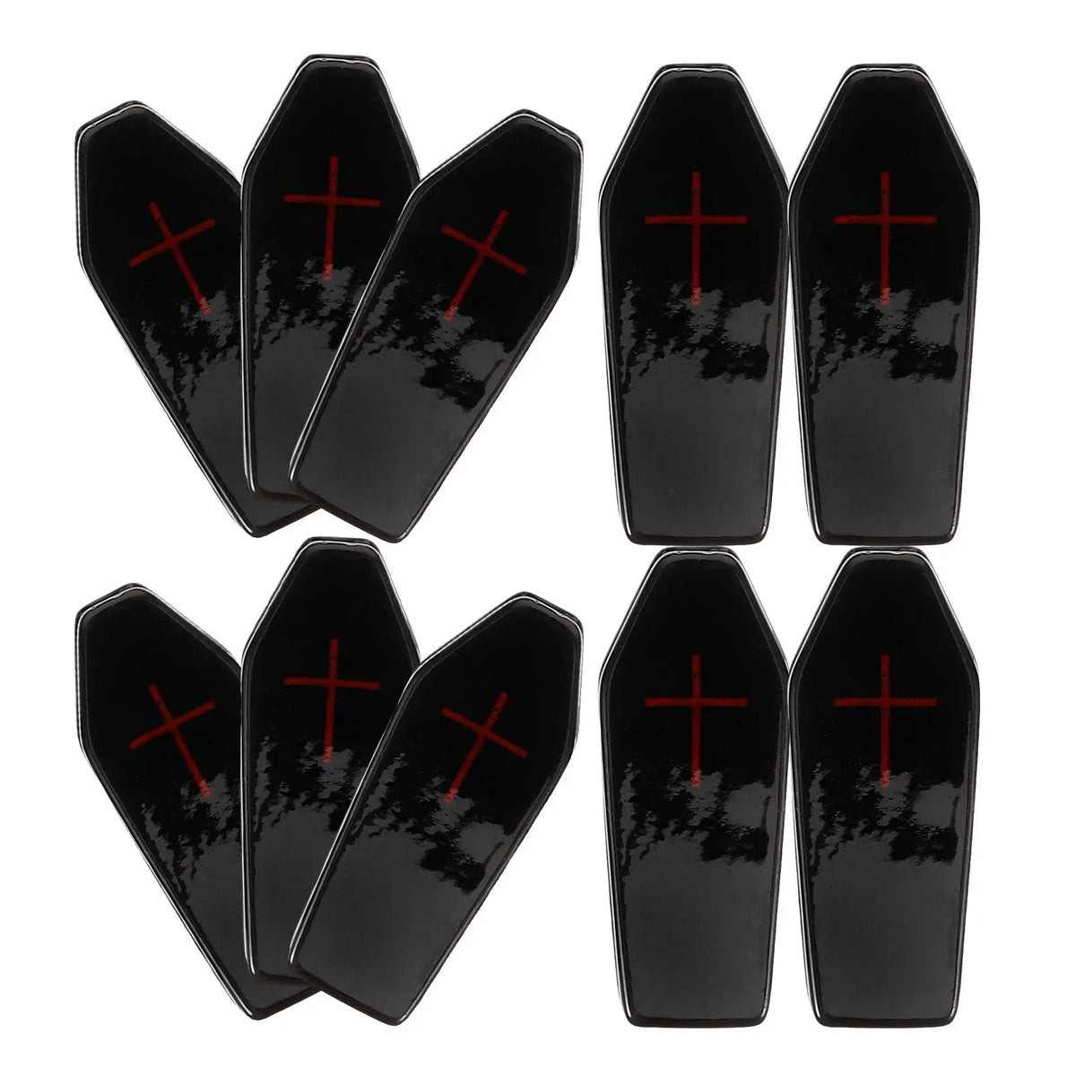 10Pcs Mini Halloween Coffin Ornaments – Spooky Party Decorations Halloween Decorations Richie's Default Title
