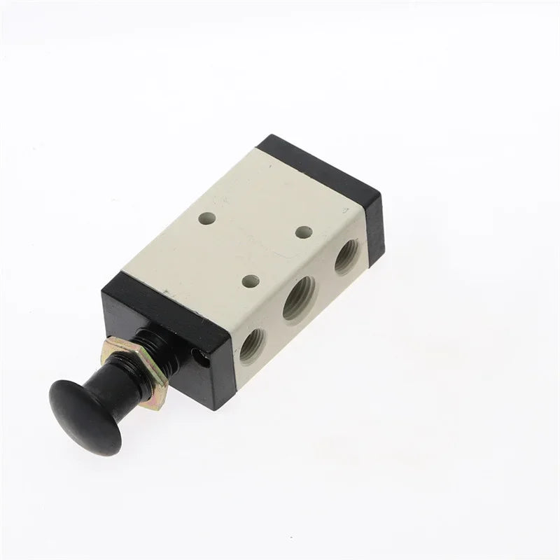 4R210-08 Manual Air Valve 1/4" 5-Port 2-Position + Fittings Pneumatic Control Valve Richie's 4R210-08