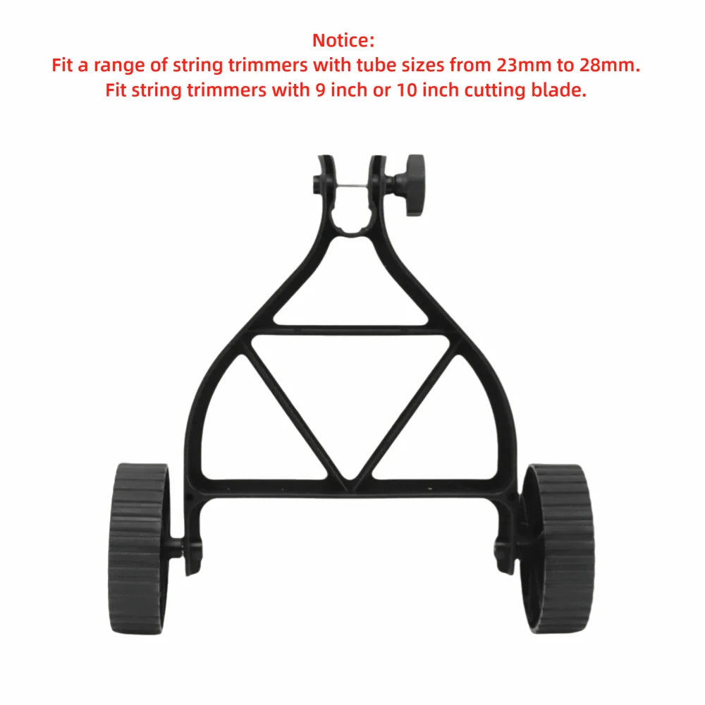 Universal String Trimmer Support Wheel – 23mm to 28mm Shaft Trimmer Support Wheel Richie's