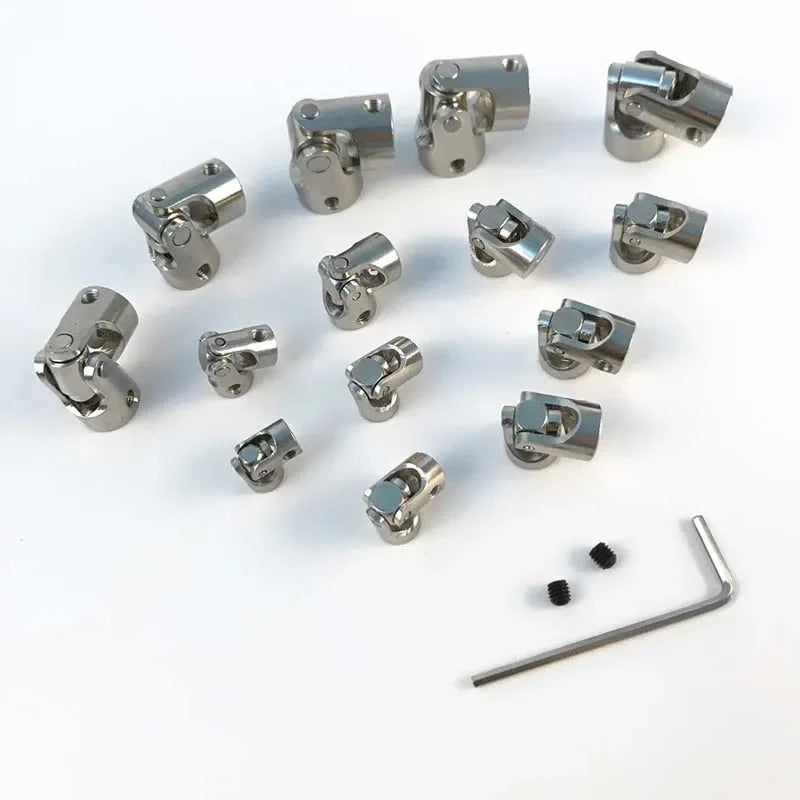 Metal Universal Joint Shaft Coupling Connector 2mm–12mm Shaft Coupling Connector Richie's