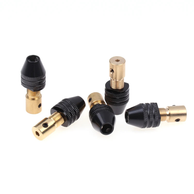 Mini Drill Chuck 0.3–3.4mm Collet Clamp for Micro Motors Mini Drill Chuck Richie's