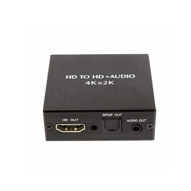 4K HDMI Audio Extractor SPDIF Optical & 3.5mm Stereo Output HDMI Audio Extractor Richie's