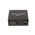 4K HDMI Audio Extractor SPDIF Optical & 3.5mm Stereo Output HDMI Audio Extractor Richie's