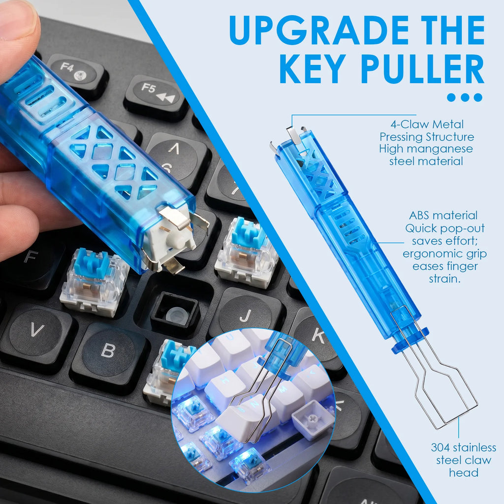 100Pcs Blue Clicky Mechanical Keyboard Switches – Tactile, LED Keyboard Switches Richie's
