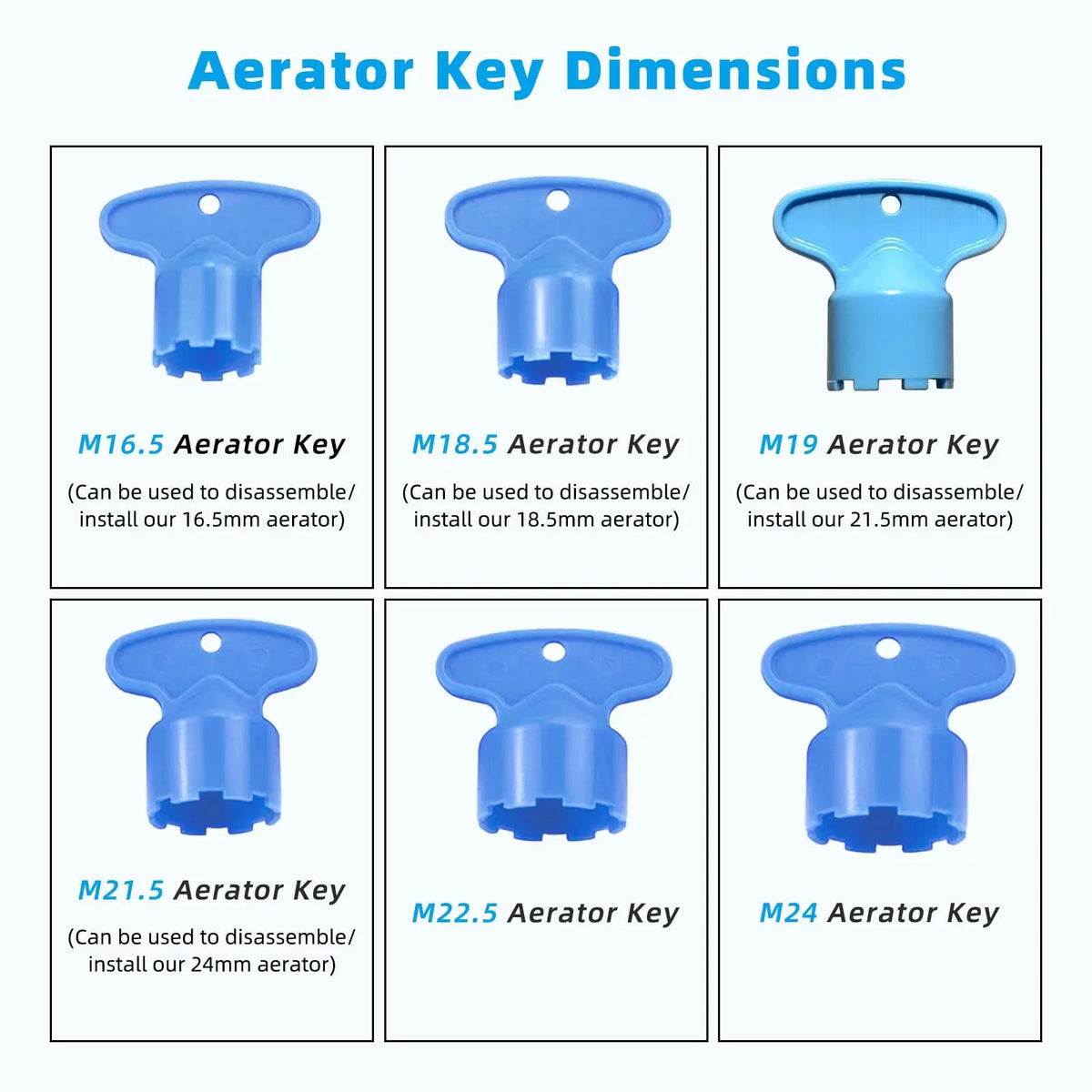 Faucet Aerator Wrench Hidden Aerator Key Filter Removal Tool Faucet Aerator Tool Richie's