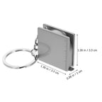 2Pcs Mini Keychain Tape Measure 1M Retractable Slide Lock Tool Keychain Tape Measure Richie's