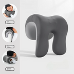 Memory Foam Nap Pillow – Ergonomic Neck Support Desk & Travel Memory Foam Pillow Richie's Dark Grey