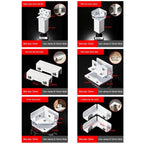 Aluminum Alloy Adjustable Support Leg Bracket & Corner Clamp Support Leg Bracket Richie's