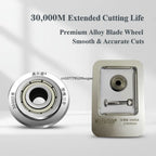 TOTNEND 22mm Carbide Tile Cutter Wheel with Bolt Locking Nut Tile Cutter Wheel Richie's