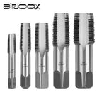 5-Piece HSS NPT Pipe Tap Set – 1/8" to 3/4" Thread Sizes Pipe Tap Set Richie's