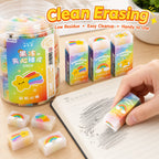 30 Pcs Cartoon Erasers – 6 Fun Designs for School & Parties Novelty Erasers Set Richie's