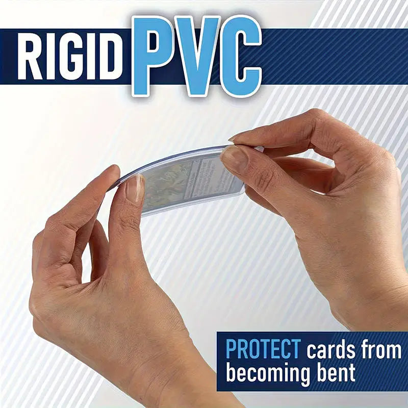 PVC Trading Card Top Loaders Hard Plastic Sleeves 20–100 Pack Card Top Loaders Richie's