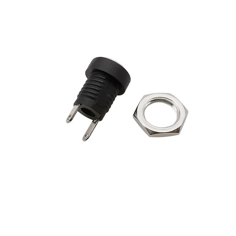 DC-022B 5.5x2.1mm DC Power Jack Female Socket Panel Mount DC Power Connector Richie's
