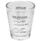 30ml Heavyweight Glass Measuring Cup – Bar, Baking & Kitchen Glass Measuring Cup Richie's