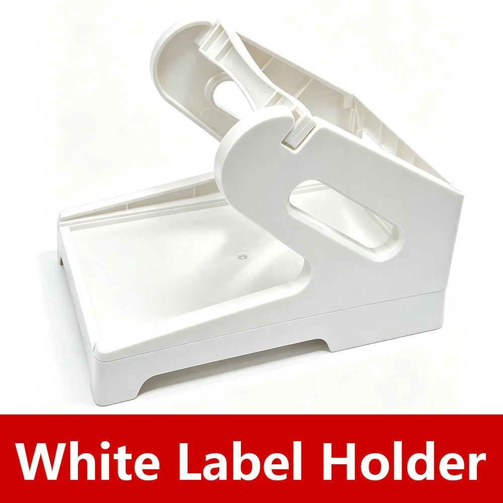 Marklife Desktop Thermal Label Holder Stand – Roll & Fanfold Label Holder Stand Richie's White Label Holder