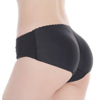 Women's Padded Butt Lifter Panties – Tummy Control Shapewear Shapewear Panties Richie's Black smooth M