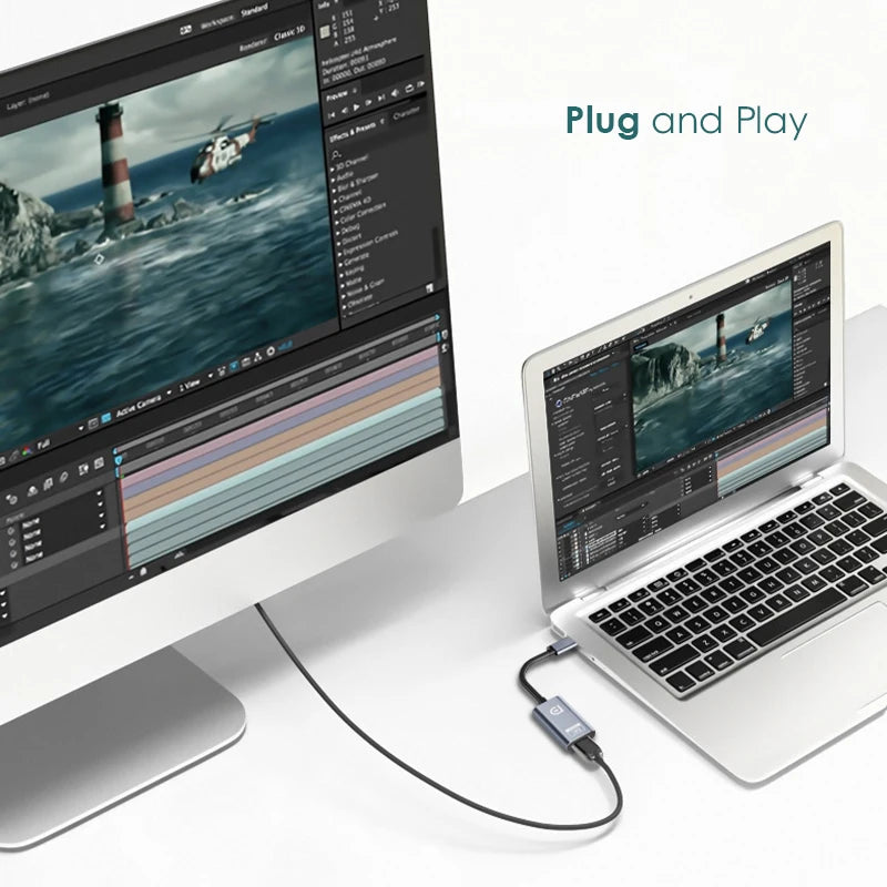 USB-C to DisplayPort 1.4 Adapter | 8K@60Hz, 4K@144Hz HDR Display Adapter Cable Richie's