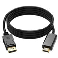 Mini DisplayPort to HDMI Cable 1.8M – 1080p Mac Adapter Display Cable Adapter Richie's Black 1.8m
