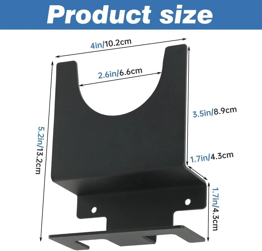 Wall Mounted Angle Grinder Holder & Polisher Stand – 2/4 Pcs Tool Wall Mount Bracket Richie's