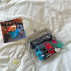 Transparent PVC Coin Purse with Iron Clasp – Mini Storage Bag Coin Purse Richie's