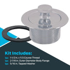 Lift-n-Turn Bathtub Drain Assembly Kit – 3 Finishes Bath Drain Assembly Richie's
