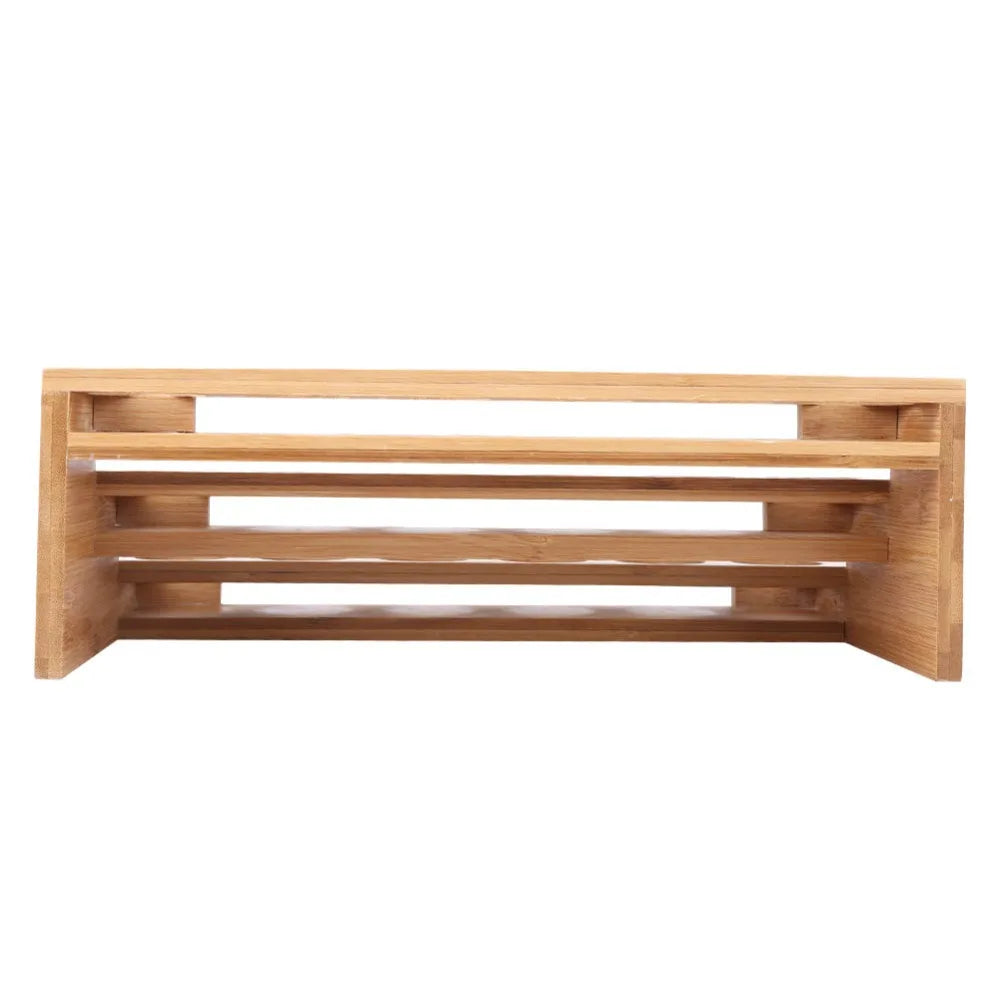 Wooden 3-Tier Essential Oil Display Rack – 18-Hole Organizer Essential Oil Rack Richie's