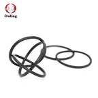 FKM Fluorine Rubber O-Ring Seals CS2–5mm OD5–115mm Black Rubber O-Ring Seal Richie's