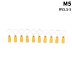 RV5.5 Insulated Ring Crimp Terminals M4–M8 | Marine & RV Wiring Ring Crimp Terminals Richie's RV5.5-5 10pcs