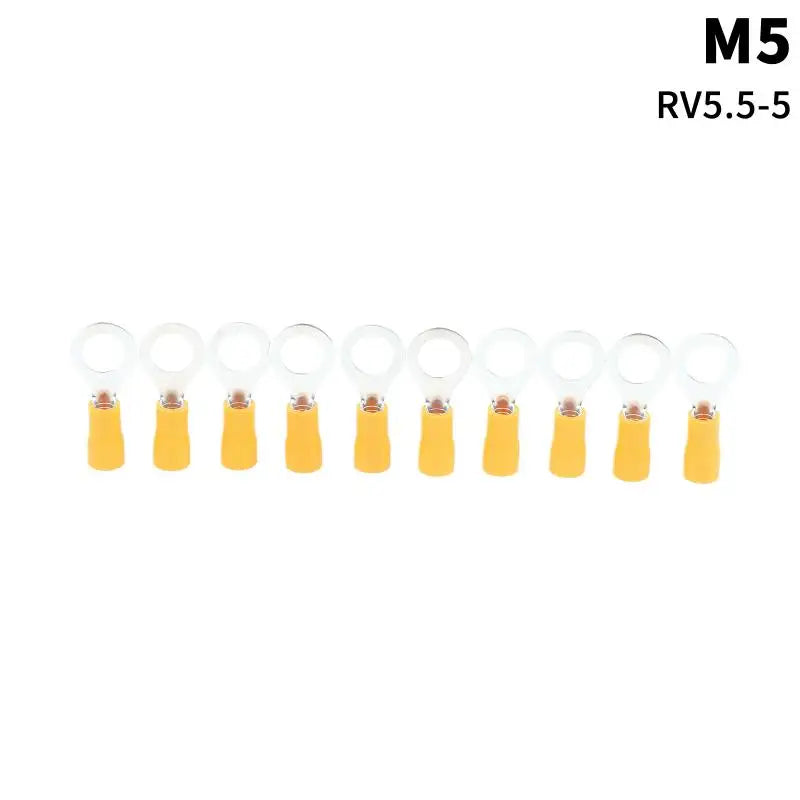 RV5.5 Insulated Ring Crimp Terminals M4–M8 | Marine & RV Wiring Ring Crimp Terminals Richie's RV5.5-5 10pcs