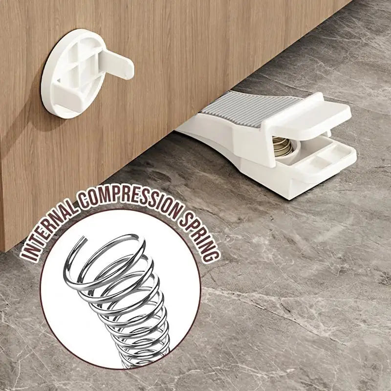 Adjustable Non-Slip Rubber Door Stopper Wedge – Home & Office Door Stopper Wedge Richie's