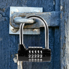 5-Digit Combination Padlock – Resettable Zinc Alloy Lock Combination Padlock Richie's