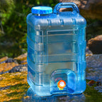 28L Camping Water Storage Bucket with Faucet & Hose Camping Water Container Richie's
