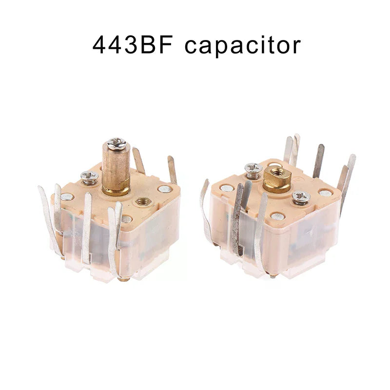CBM-443BF AM/FM Dual Variable Capacitor 270PF+20PF Radio Variable Capacitor Richie's