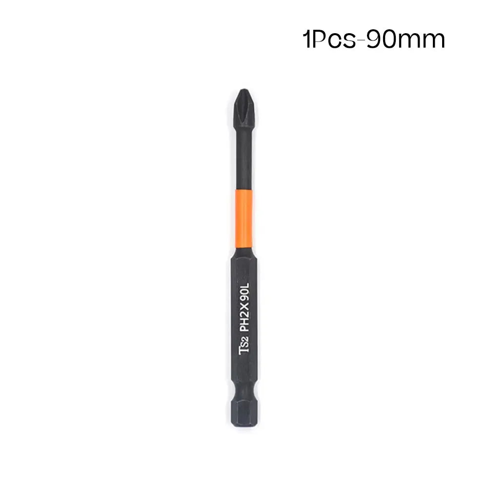 PH2 Magnetic Impact Phillips Screwdriver Bit Set – Hex Shank Screwdriver Bit Set Richie's 1Pcs 90mm