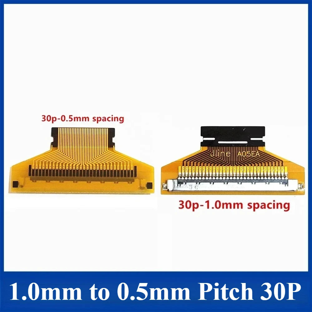 LVDS EDP Adapter Board 30P to FPC 30P/51P Flexible Cable Converter FPC Interface Adapter Richie's 1.0mm to 0.5mm 30P
