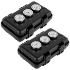 Magnetic Key Holder Box – Waterproof Under Car Spare Key Safe Magnetic Key Box Richie's 2PCS-Upgraded
