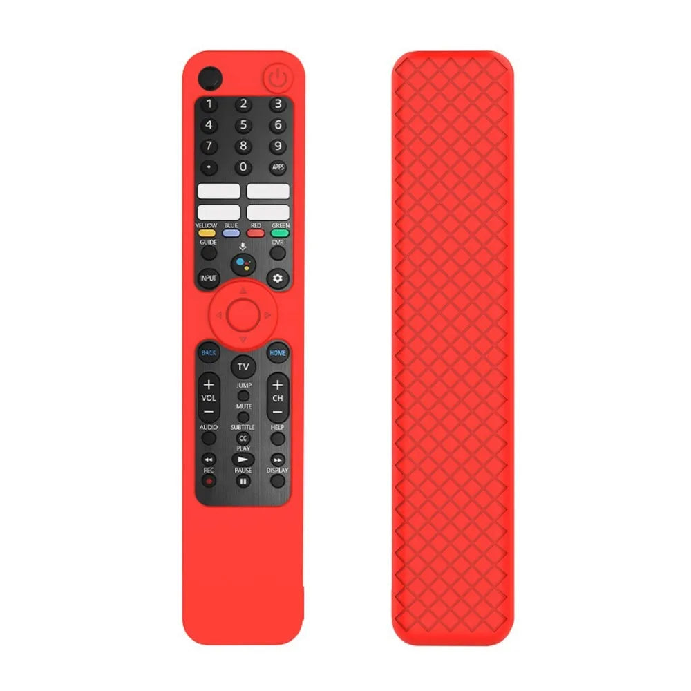 Silicone Remote Cover with Lanyard for Sony RMF-TX600 Series Remote Control Cover Richie's Red