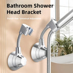 Suction Cup Shower Head Holder – 360° Adjustable, No Drill Shower Head Holder Richie's