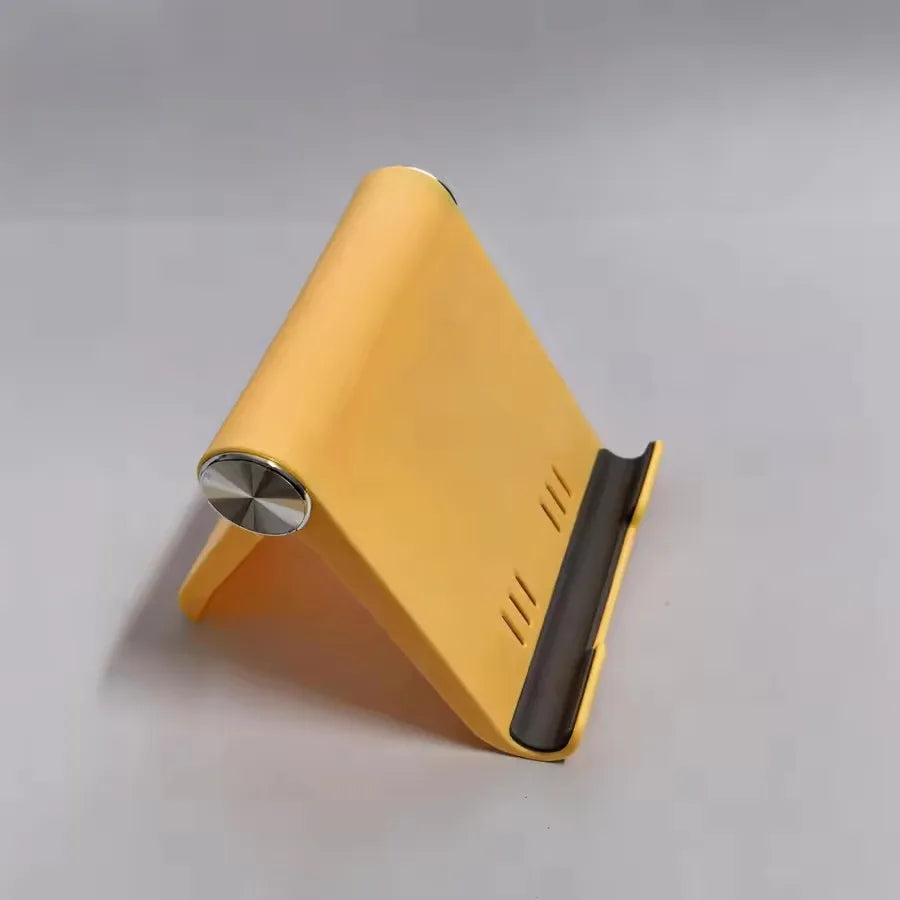 Adjustable Foldable Phone Stand – Universal Desktop Holder Phone Stand Richie's Yellow