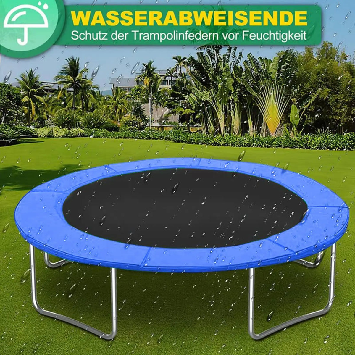 8ft & 10ft Trampoline Safety Pad – Waterproof Spring Cover Trampoline Safety Pad Richie's