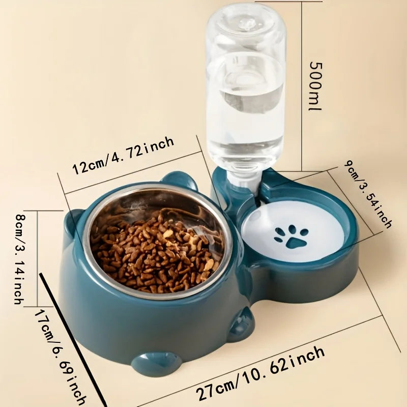 Automatic Gravity Pet Feeder & Water Dispenser – No Power Gravity Pet Feeder Richie's