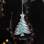 Acrylic Crystal Christmas Tree Ornaments – Snowflake Pendants Christmas Tree Ornament Richie's Style 10