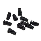 10Pcs 4.1mm PVC Cable Strain Relief Cord Boot Wire Protector Cable Strain Relief Richie's