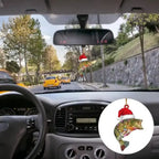 2D Acrylic Christmas Perch Ornament – Xmas Tree & Car Pendant Christmas Ornament Richie's