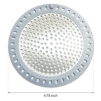 Stainless Steel Floor Drain Cover with Hair Filter Floor Drain Cover Richie's Silver Grey