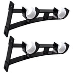 2 Pack Double Curtain Rod Brackets – Aluminum Alloy Wall Mount Curtain Rod Brackets Richie's