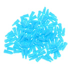 100-Pack Syringe Tip Caps Luer Lock Dispensing Needle Plugs Syringe Tip Caps Richie's 100Pcs Blue