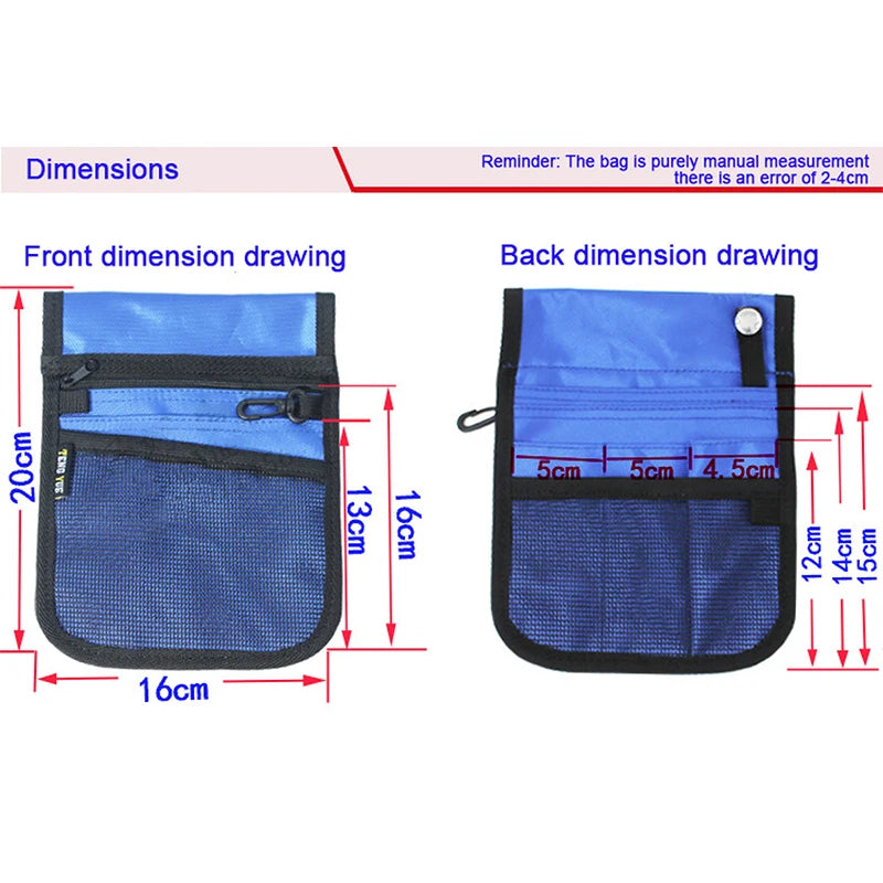 Nurse Fanny Pack Organizer Belt Waist Bag – 900D Nylon Nurse Belt Bag Richie's